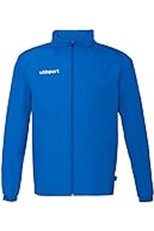 Uhlsport Fotboll Essential allvädersjacka, allvädersjacka, regnjacka, utomhusjacka med huva för spelare och tränare, , L