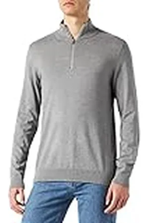 SELECTED Herr Slhberg halv dragkedja cardigan B Noos tröja, , XL