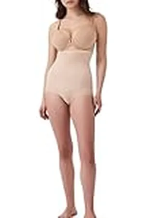 Spanx Shapewear för kvinnor, Power trosor med magkontroll och hög midja (Normal och Plus Size), , M