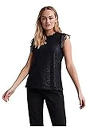Pieces® Damtopp utan ärmar PCOLLINE spets, , S