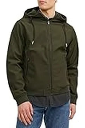 JACK & JONES Softshelljacka med huva för män