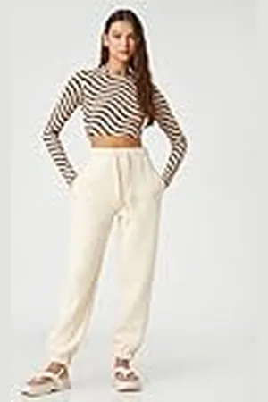 Koton Dam elastisk midja ficka detalj joggare sweatpants, , M