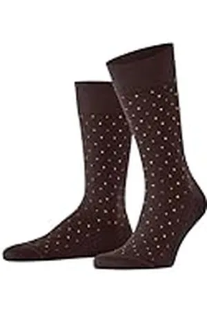 Falke Herrstrumpor Cool 24/7 M SO bomull enfärgad 1 par, brun (Umber 5033) – Perfect Tie, 41–42, , 41-42 EU