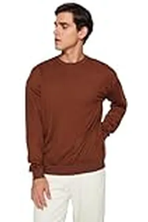 Trendyol MAN Sweatshirt - vinröd - normal, , L