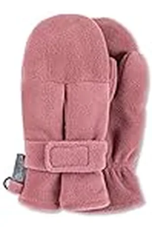 Sterntaler Baby unisex barnvantar – babyvantar vinter, babyhandskar – av mikrofleece med kardborreband – , 2, , 2
