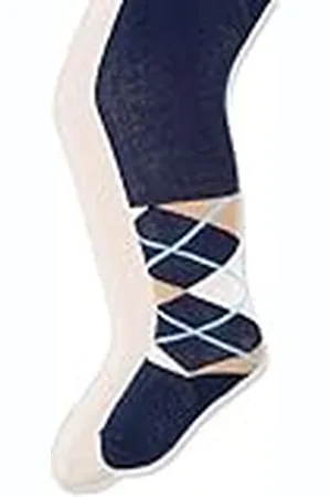 Playshoes Flicka karo och uni med komfortbuntbyxor (2-pack)