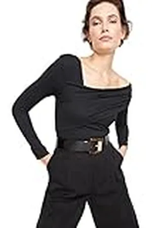 Trendyol Dam enkel skjorta/draperad detaljerad stickad body, , XL, , XL