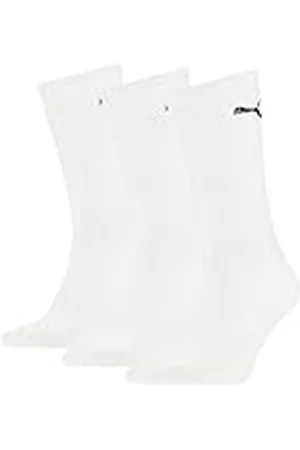PUMA Herr Quarter 7312300035 Strumpor, Vit, 43-46, Paket med 3