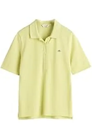 GANT Slim Shield Ss Pique pikétröja för damer, , XS