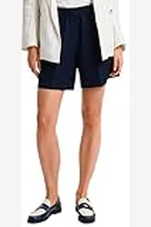 GANT REL LINEN BLÄND PULL ON SHORTS, , 40 SE