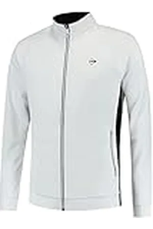 Dunlop Sports Herr Club Herr Stickad jacka Tennis Shirt, , XXL