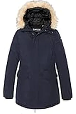 Schott NYC JKTNELLYW Parka huvtröja fuskpäls Schott, marinblå, XL vuxen