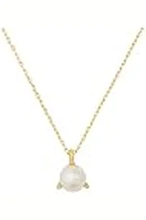Kate Spade Trio Prong Pendant, Cream/Gold