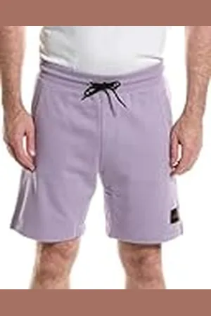 HUGO BOSS Stora fyrkantiga herrshorts med logotyp, , L