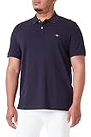 GANT Reg Shield Ss Pique pikétröja för män, , 5XL