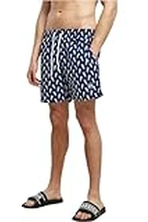 Urban classics Badbyxor för män mönster badshorts, badbyxor för män med mönster, finns i många färgvarianter, storlekar XS-6XL, , S