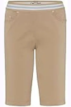 Brax Av Brax Pamina Bermuda rund jersey, superlätt bomull, smal bermudas, , 29W x 32L