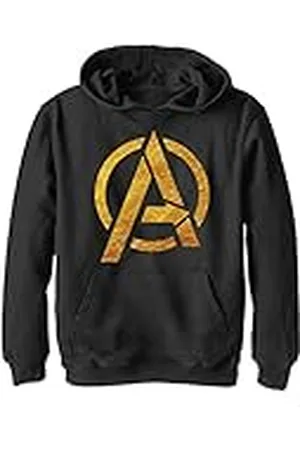 Marvel Unisex barn, Gold Foil Avengers huvtröja, , S