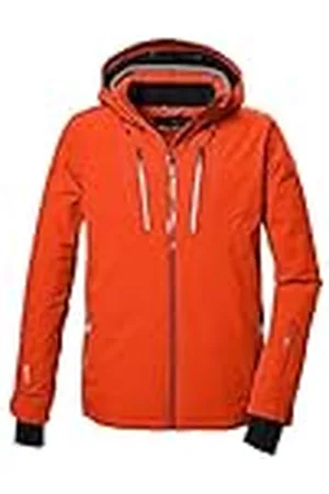 Killtec Herr Ksw 46 Mn skidfunktionell jacka med dragkedja på huvan, snövakt och underarmsventilation, , S, , S