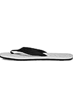 PUMA Herr Epic Flip V2 Logo Power Flop, Svart vit cool mellangrå, 37 EU