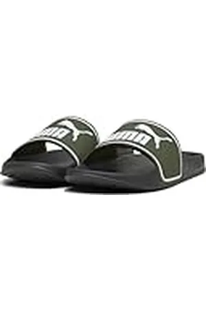 PUMA Unisex Leadcat 2.0 Slide Sandal, Myrtle White Black, 13 UK, Myrten vit svart, 48.5 EU