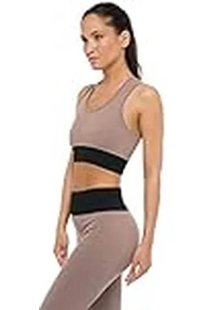 Heart And Soul Damtopp Sportivo Donna T-shirt Infinity Sport-BH, Dove Grey/Svart, en storlek