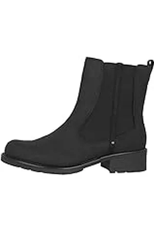 Clarks Orinoco Club dam stövlar med kort skaft Kallfodrade Classics halvhöga stövlar och stövlar, Svart svart läder, 39 EU