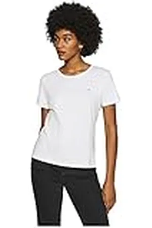 Tommy Hilfiger Dam Tjw smal tröja C hals T-shirt, , 3XL