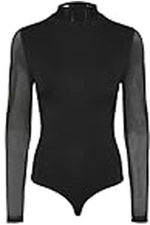 Pieces® Pcfib Ls mesh kroppsstrumpa, , XS