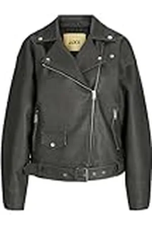 JACK & JONES JACK&JONES dam JXFRIDA tvättad PU JKT OTW bikerjacka, , L, , L