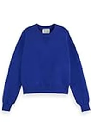 Scotch&Soda Kompakt stickad avslappnad tröja för kvinnor, , XL