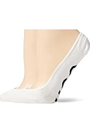 HUGO BOSS Kvinnors 2P W osynliga_strumpor, vit 100, 41–42