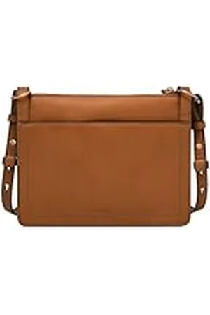 Fossil Damväska Cecilia liten crossbody-väska i vitt läder, l: 25,4 cm, b: 4,4 cm, h: 17,1 cm, ZB1889105