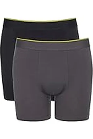 Sloggi Herr Every Airy C2P Short, , S, Svart kombination, S