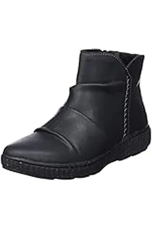 Clarks Dam Caroline Rae Chelsea Boot, Black Leather, 36 EU