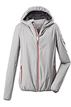 Killtec Dam Trin Wmn softshell jacka softshelljacka/övergångsjacka med huva, packningsbar