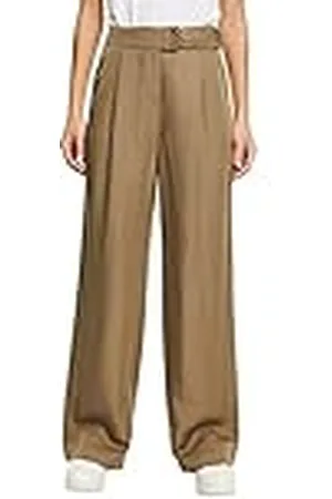 ESPRIT Collection Dambyxor, 032EO1B302 byxor, 350/KHAKI grön, standard