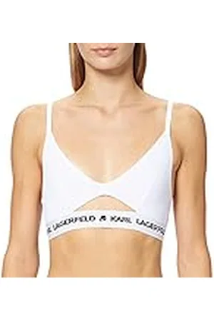 Karl Lagerfeld Dam Bh Med Logotyp Och Titthål, , XS