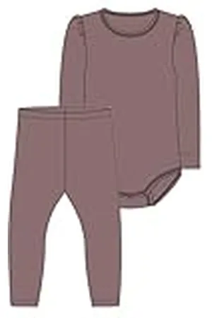 NAME IT Namn it baby damer Nbfnigella Ls Slim Body/Leggings Set, , Numeric_68, , numeric_68