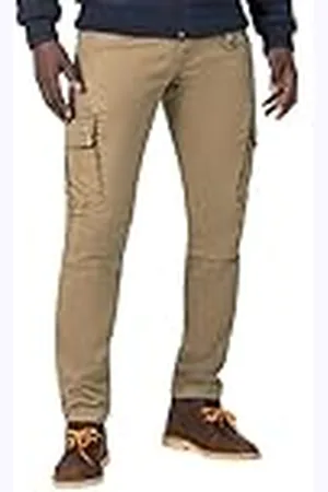 Timezone Herr vanliga BenTZ fritidsbyxor, timmer beige, 34/32