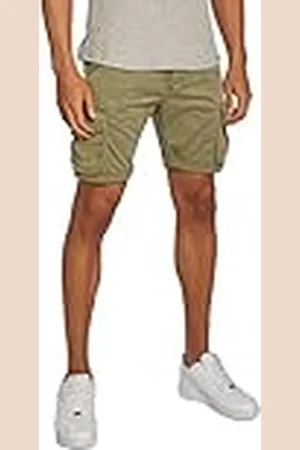 Alpha Industries Aplha industries Bermudashorts för män, Ljus oliv, 31W