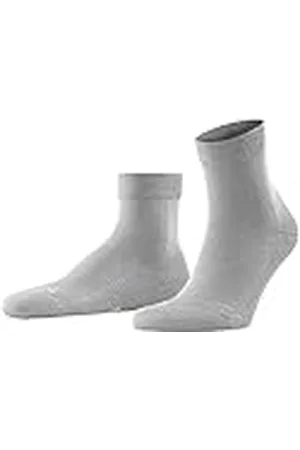 Falke Unisex Cool Kick korta strumpor ventilerande snabbtorkande material lätt stoppning plyschsula kylande modern kvartslängd platt söm på fotspets sportig enfärgad 1 par, Grå (Light Grey 3401)