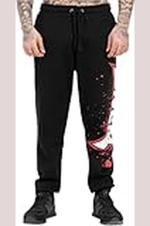 Tapout Joggingbyxor för män, normal passform, stänkande joggingbyxor, , 3XL