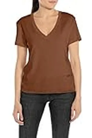 Replay Dam, oversize, t-shirt, kortärmad, ren logotypkollektion, , XXS