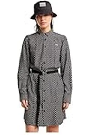 G-Star Belted Shirt klänning långärmad, , XXS