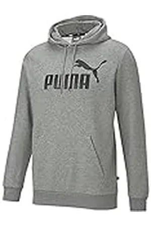 PUMA Ess Big Logo Hoodie för män Fl Sweat