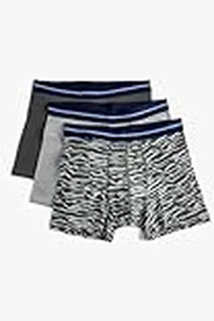 Koton Män 3-pack boxerset zebra tryckt bomull, , XXL