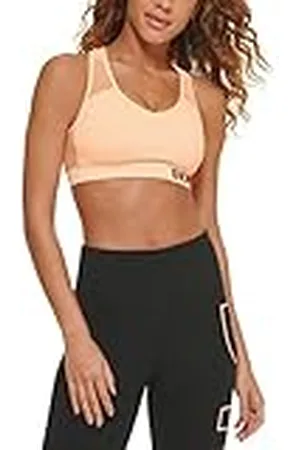 DKNY Dam sport kvinnor sömlös mesh rygg behå, , S