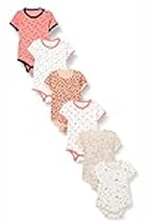 CARE LABEL Unisex baby bodysuit (6-pack), , 56 cm