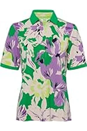 Brax Style Cleo Polo Piqué Flower Print, , 40